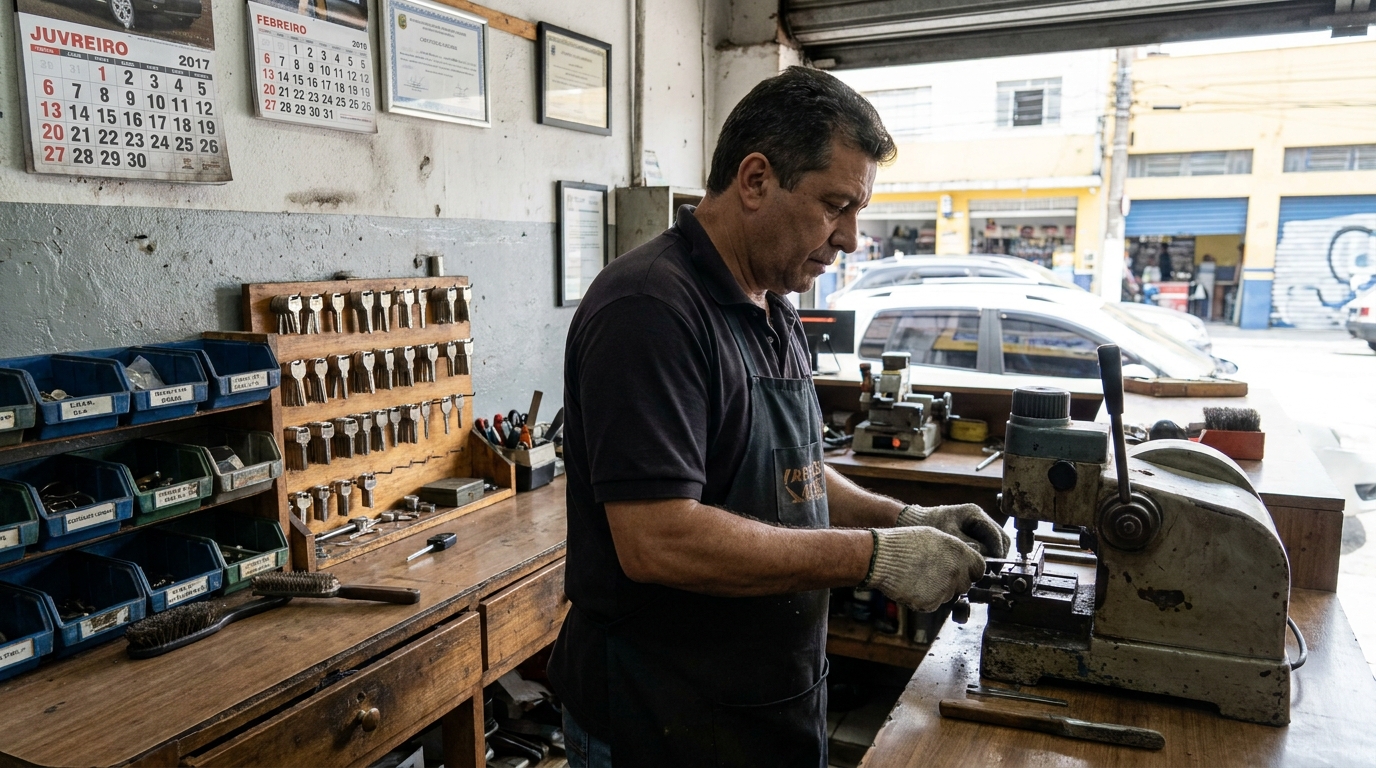 Confecção de Chave Automotiva perto de mim em Joinville‑SC