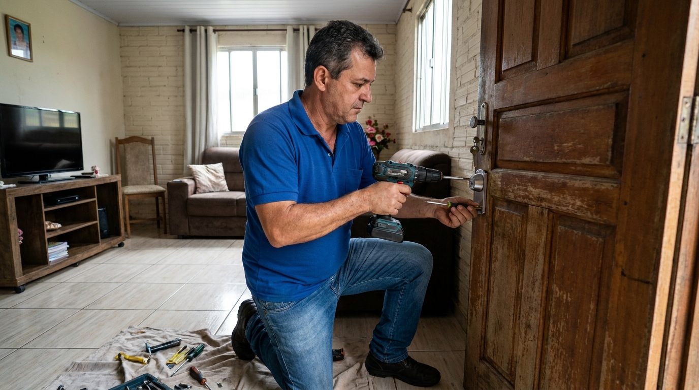 Serviço de Instalação de Fechadura Residencial em Joinville‑SC
