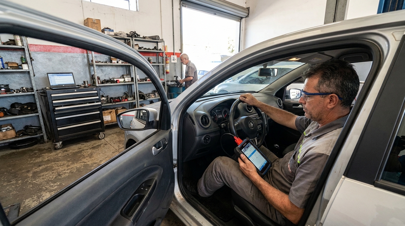 Reset de Airbag profissional em Joinville‑SC